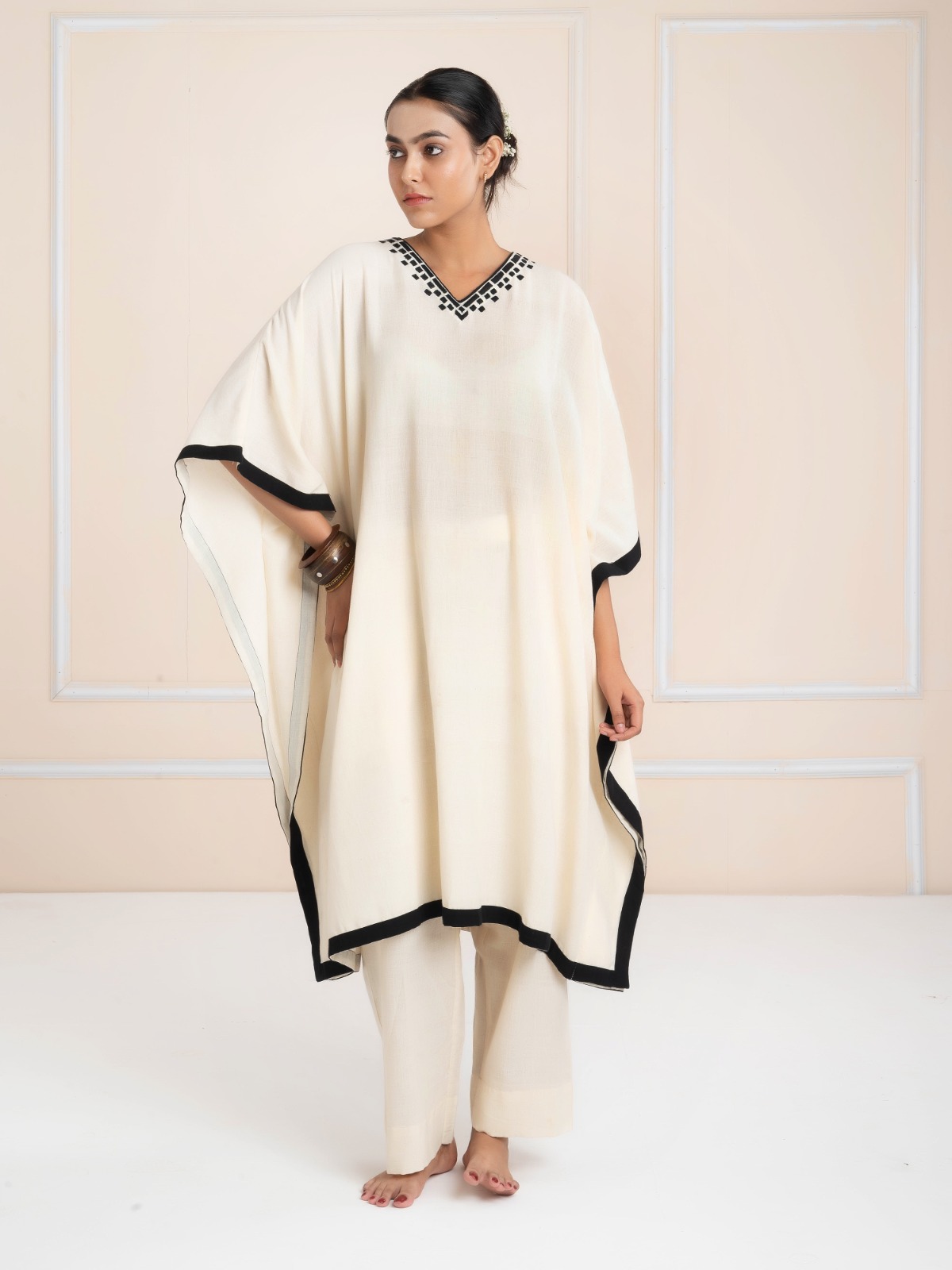 Hand Embroidered Kaftaan