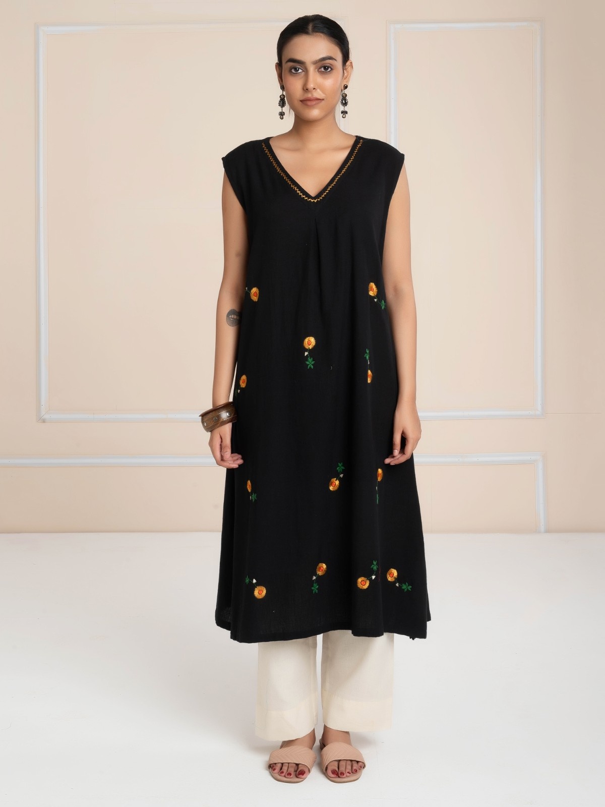 Hand Embroidered Dress