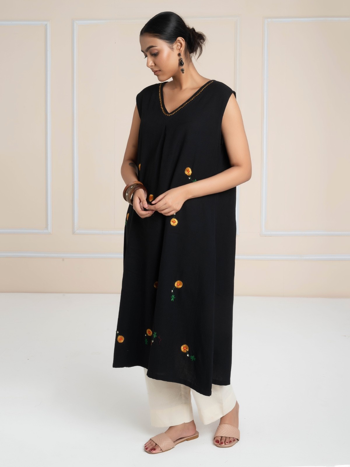 Hand Embroidered Dress