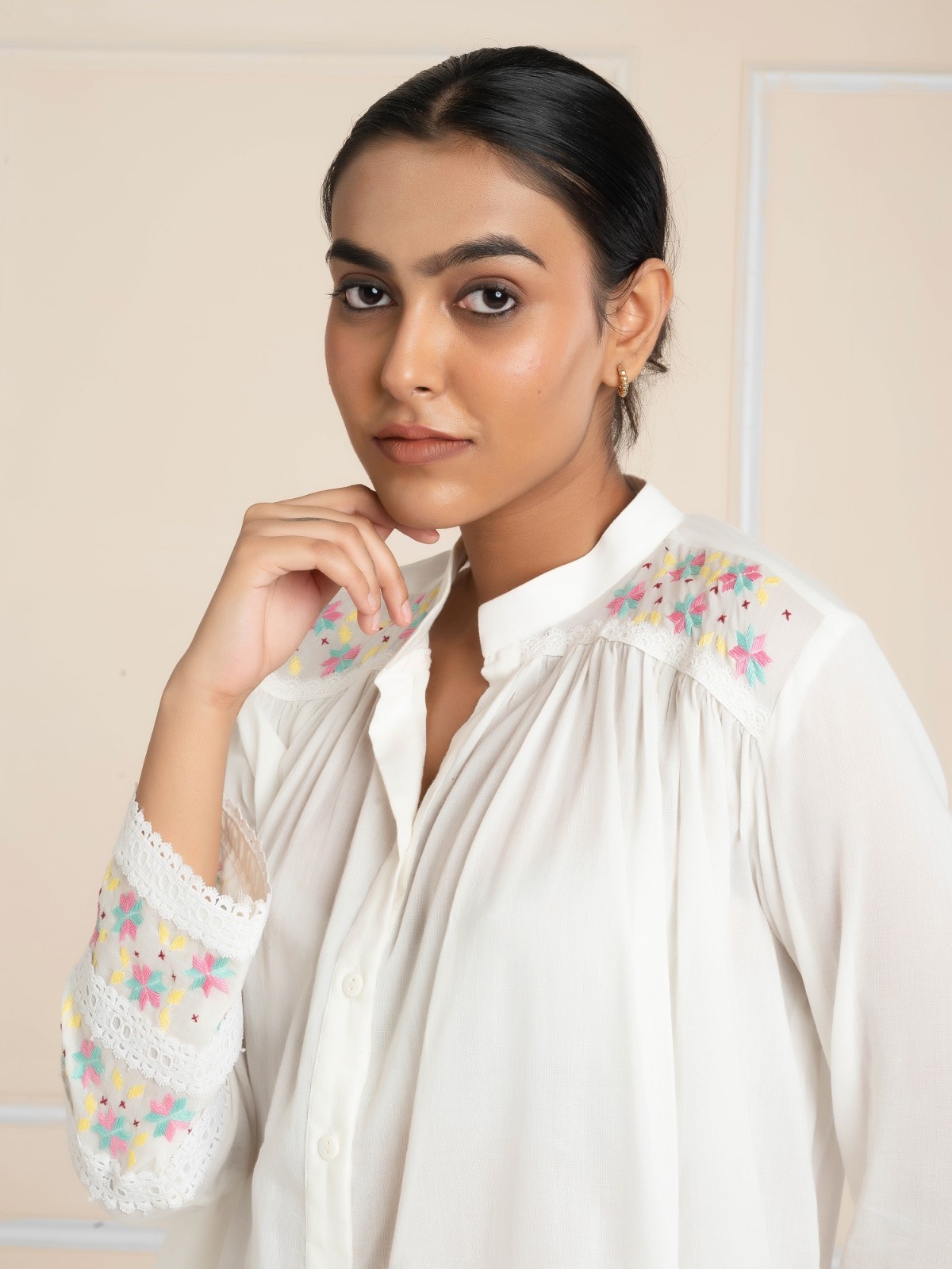 Hand Embroidery Shirt