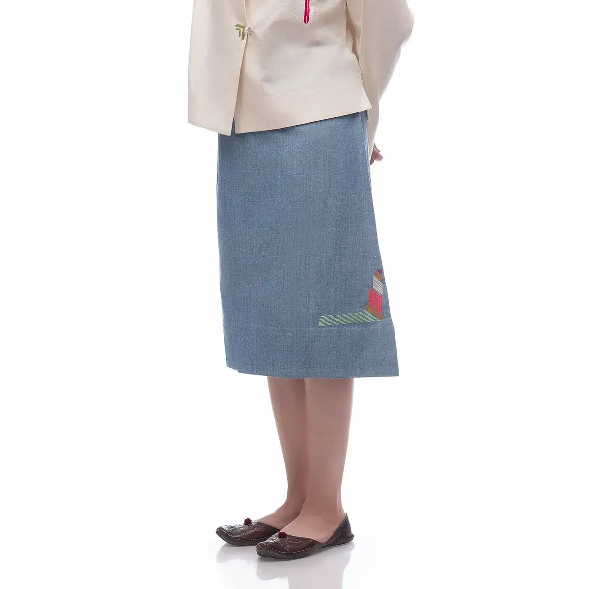 Hand Embroidered Skirt