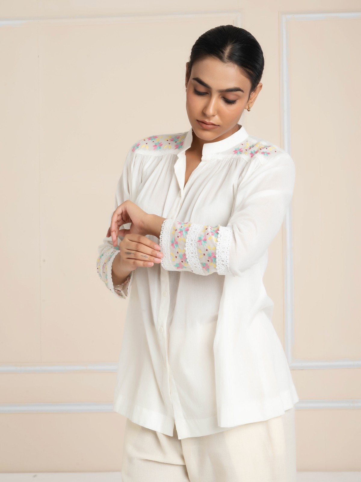 Hand Embroidery Shirt