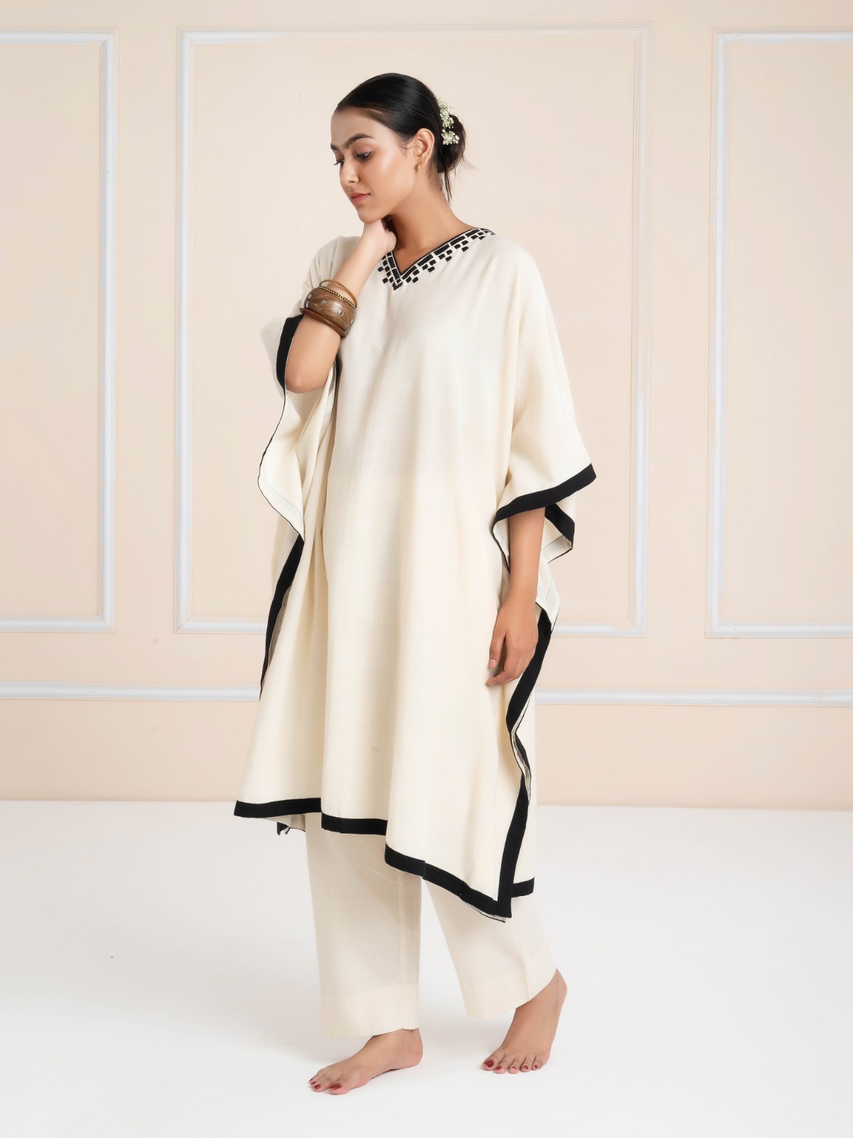 Hand Embroidered Kaftaan