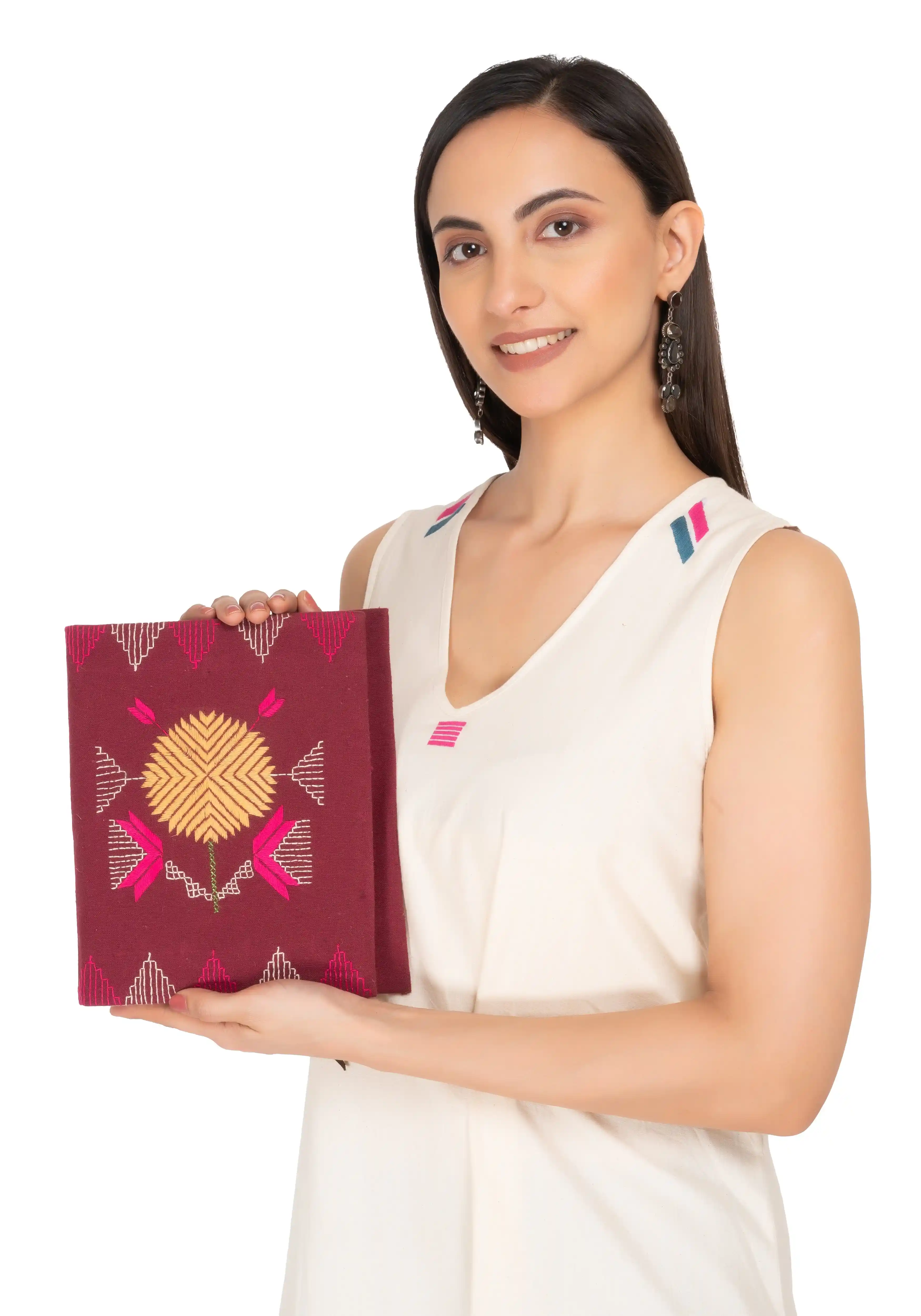 Hand Embroidered Diary Covers