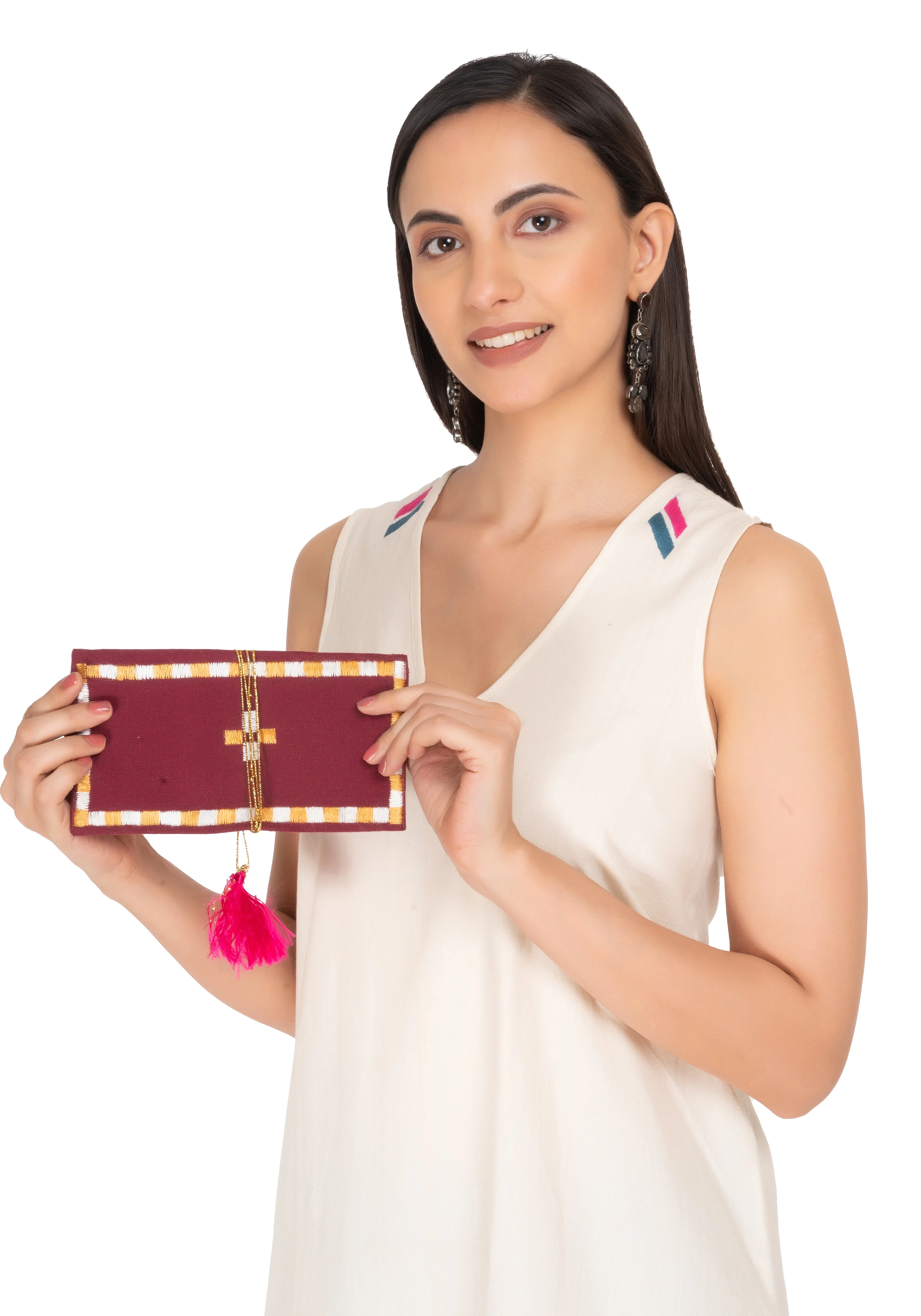 Hand Embroidery Shagun Envelope